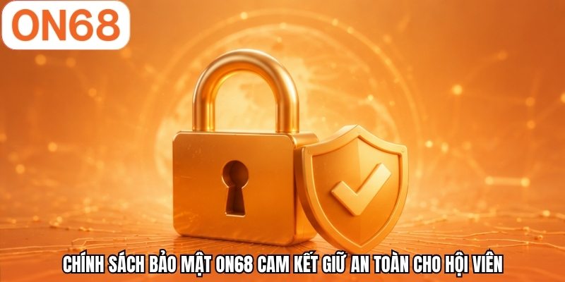 Chính sách bảo mật ON68 cam kết giữ an toàn cho hội viên