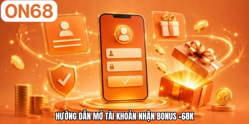Hướng dẫn mở tài khoản nhận bonus +68K