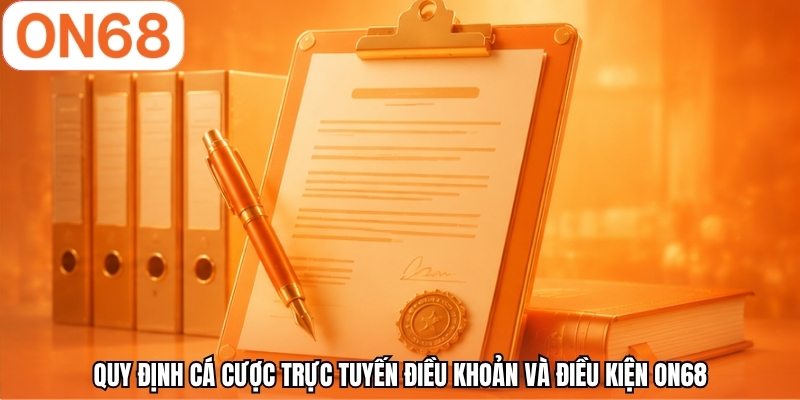 Quy định cá cược trực tuyến điều khoản và điều kiện ON68